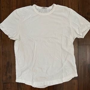 Buck Mason Curved Hem T-Shirt - Made in USA - Large